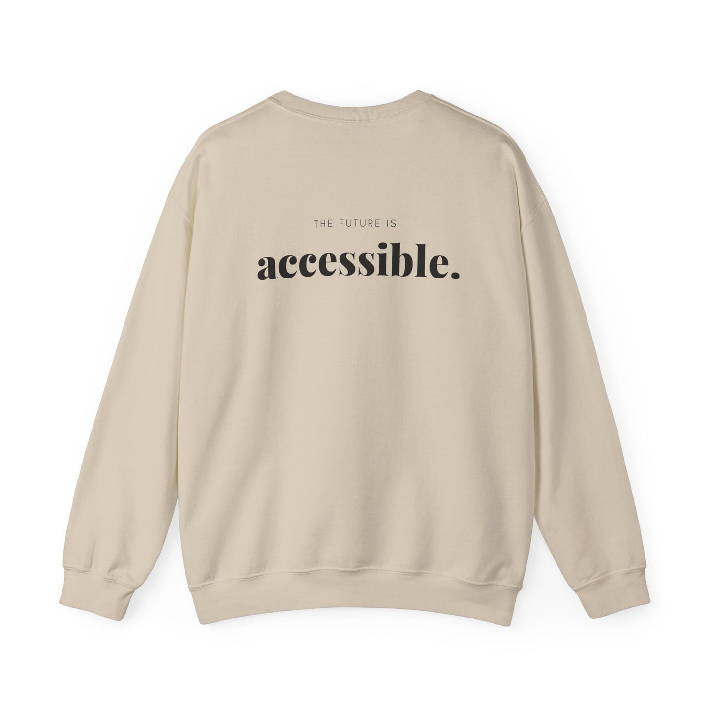 Future Is Accessible Crewneck