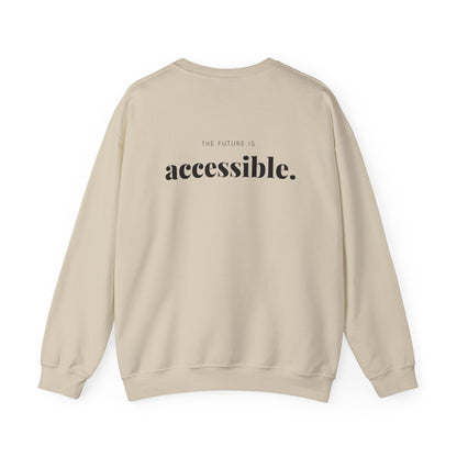 Future Is Accessible Crewneck