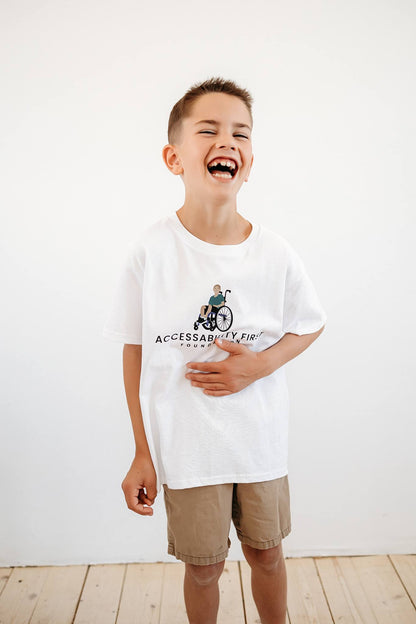AccessAbility First Foundation Logo Apparel Tee