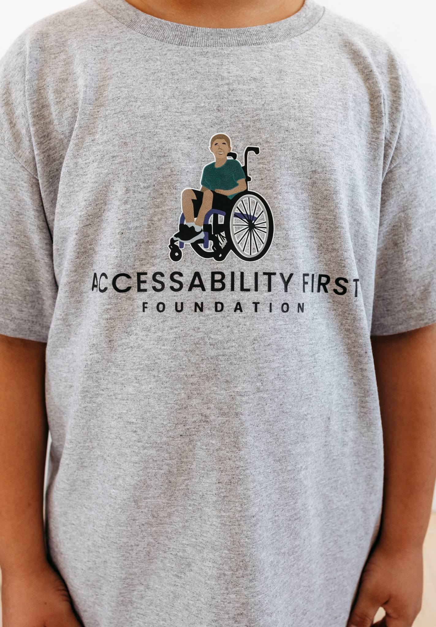 AccessAbility First Foundation Logo Apparel Tee