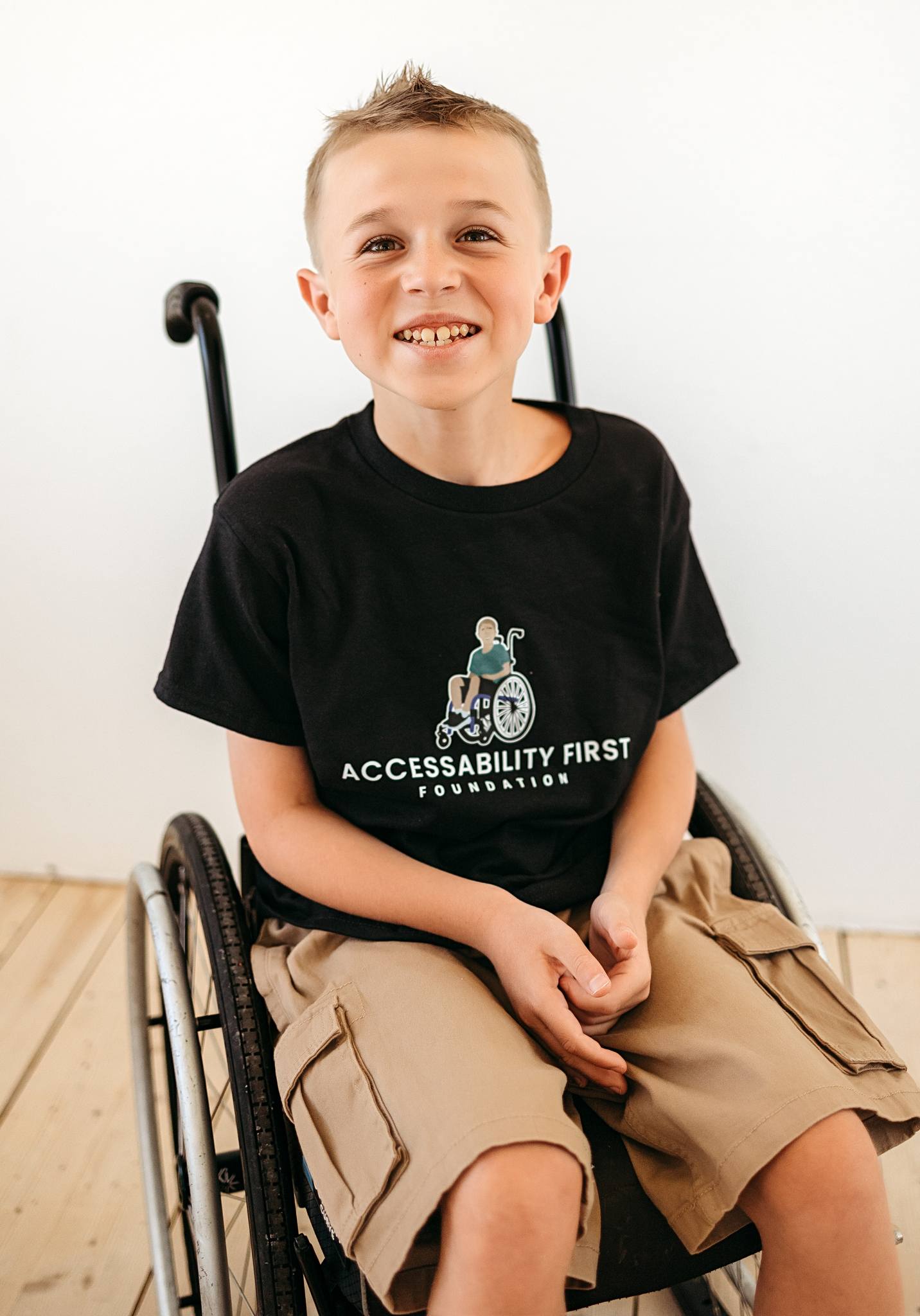 AccessAbility First Foundation Logo Apparel Tee