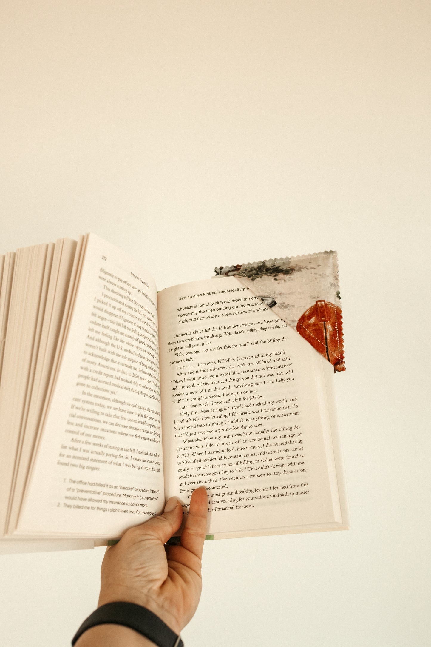 Handmade Fabric Corner Bookmarks