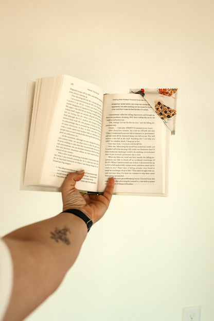 Handmade Fabric Corner Bookmarks