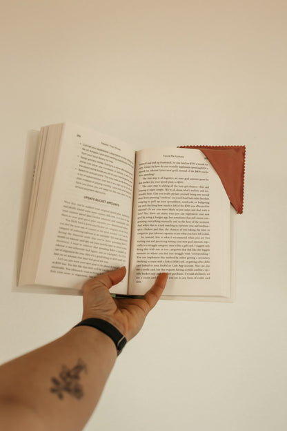 Handmade Fabric Corner Bookmarks
