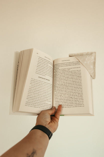 Handmade Fabric Corner Bookmarks