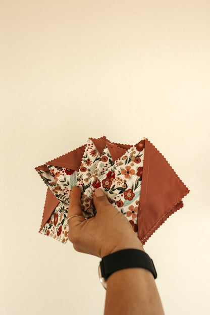 Handmade Fabric Corner Bookmarks