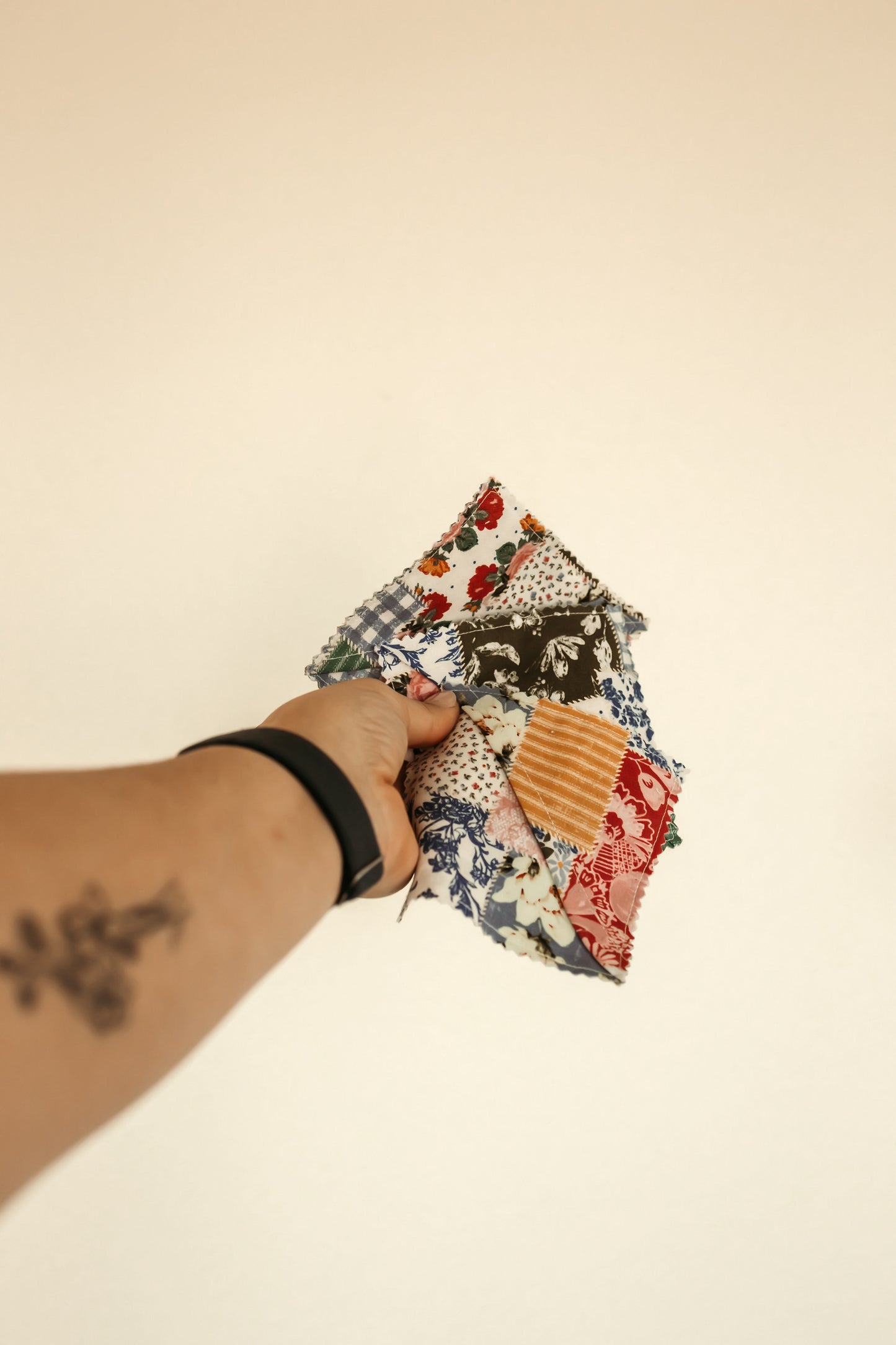 Handmade Fabric Corner Bookmarks
