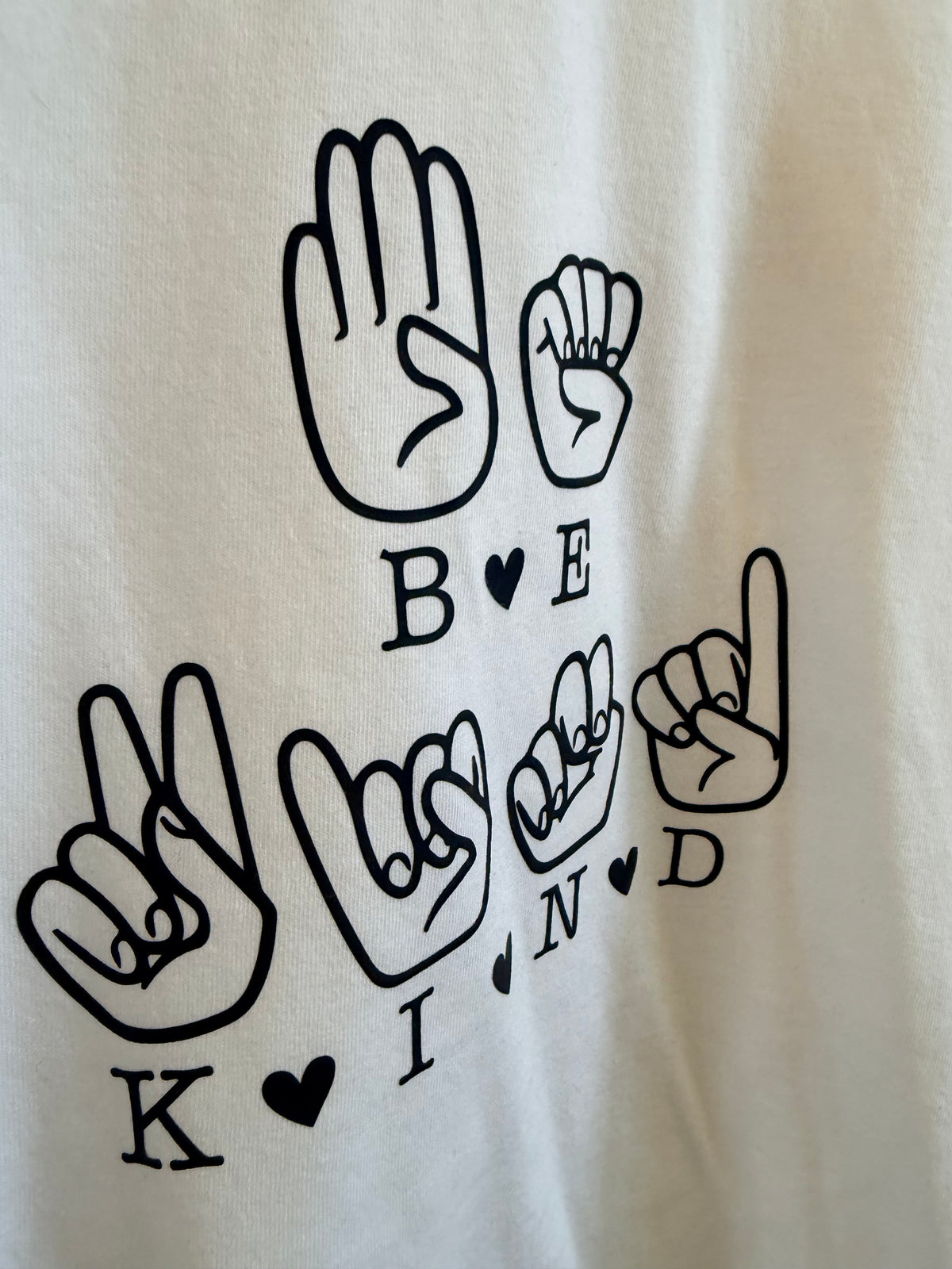 Thread Asl Be Kind β ASL Inspired Comfort Colors Tee β The Inclusive Thread