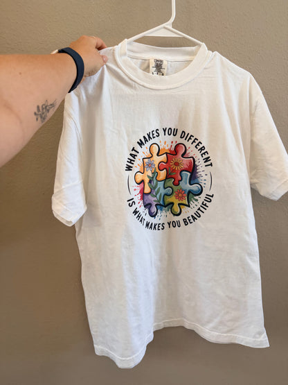 What Makes You Different Is What Makes You Beautiful – Comfort Colors Tee