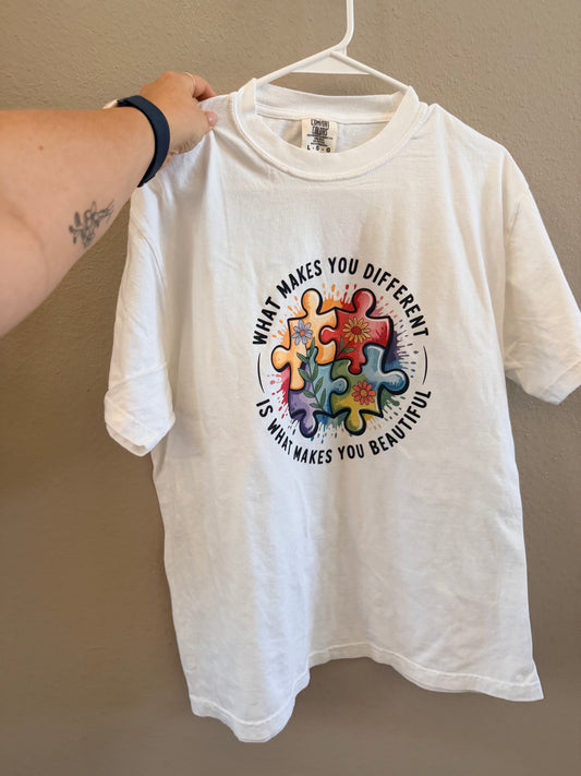 What Makes You Different Is What Makes You Beautiful – Comfort Colors Tee