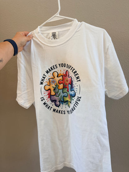 What Makes You Different Is What Makes You Beautiful – Comfort Colors Tee